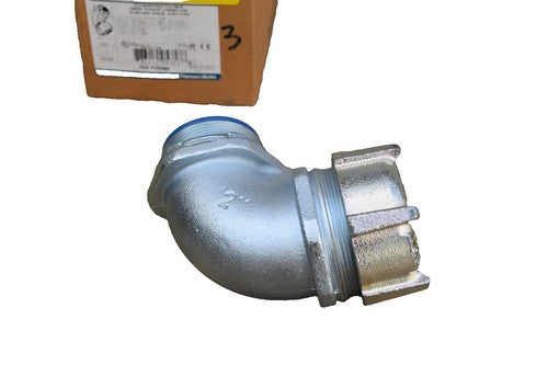 CROUSE HINDS CONECTOR CURVO 1/2 RECUBIERTO DE PVC