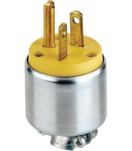 LEVITON CLAVIJA BLINDADA 20A-125V 2P3H NEMA 5-20P