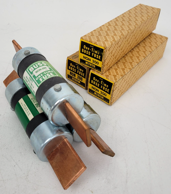 BUSS FUSIBLE ONE TIME CLASE H 250V 3 AMPS NON-3