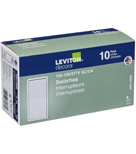 LEVITON PLACA DECORA 3 UNIDADES UREA BLANCA