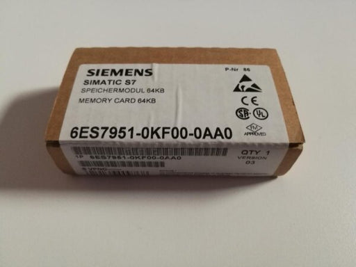 SIEMENS S7 MEMORY CARD FOR S7-300 SHORT DESIGN 64KB EPROM