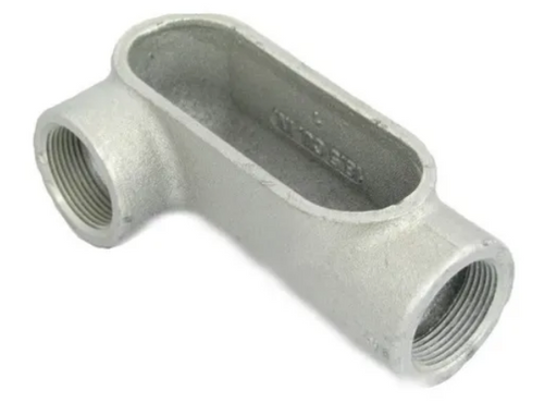 CROUSE HINDS CONDULET LR SERIE 7 DE 3 75mm BOND ROJO