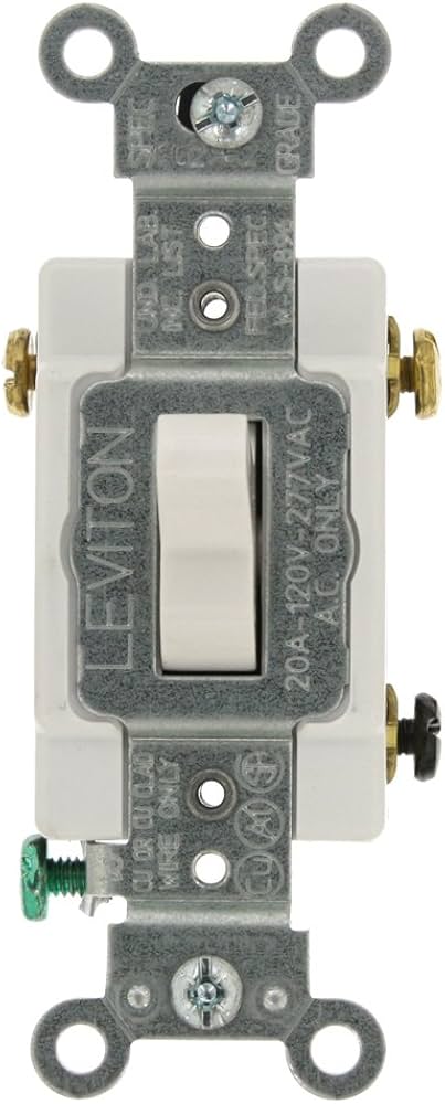LEVITON APAGADOR SILENCIOSO 3 VIAS 20AMP 120/277