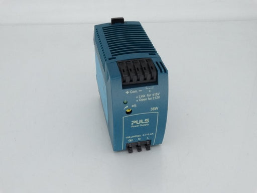 PULS POWER SUPPLY 120-240VAC/12-15VDC 2.8A 36W