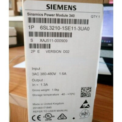 SINAMICS S120 POWER MODULE PM340 440V 3AC