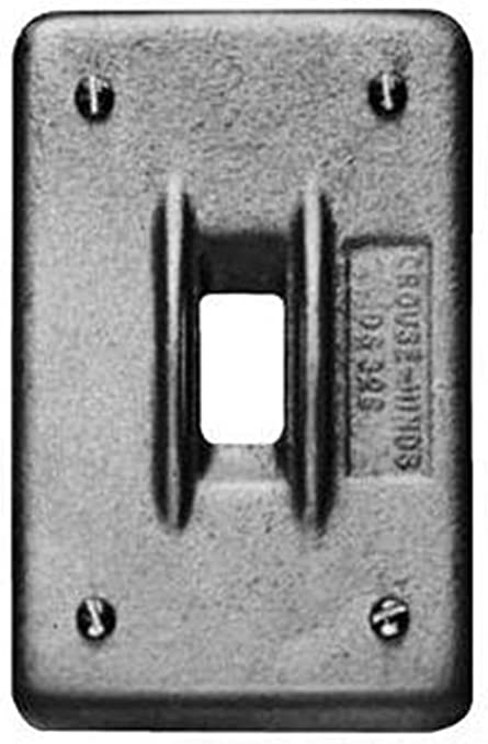 CROUSE HINDS TAPA CIEGA CONDULET RECTANGULAR ALUMINIO DS-100