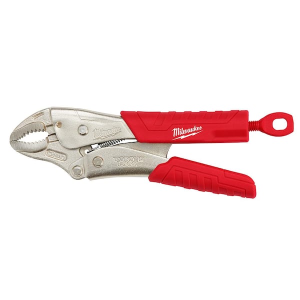 MILWAUKEE PINZAS DE PRESION TORQUELOCK MANDIB CURVA 7"