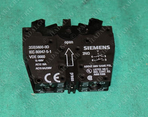 SIEMENS 3SB3 BOTONERA CABEZA LAMPARA PILOTO AZUL