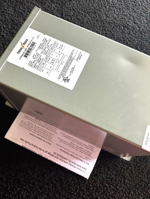 TRANSFORMADOR DE CONTROL 1F 63VA C-440-460V SEC1 12V SEC2 24V