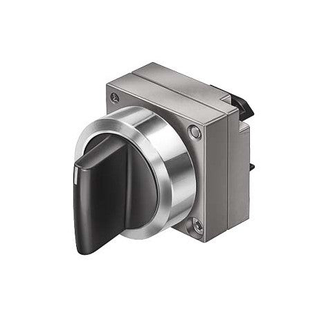 SIEMENS 3SB3 BOTON SELECT. 2POS FIJAS METAL ILUM. VERDE