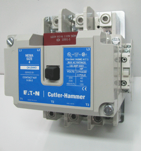 CUTLER CONTACTOR MAGNETICO FREEDOM T.4 B 120V.