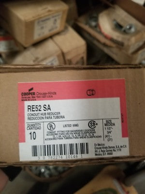 CROUSE HINDS REDUCCION BUSHING ALUMINIO 1"-1/2"