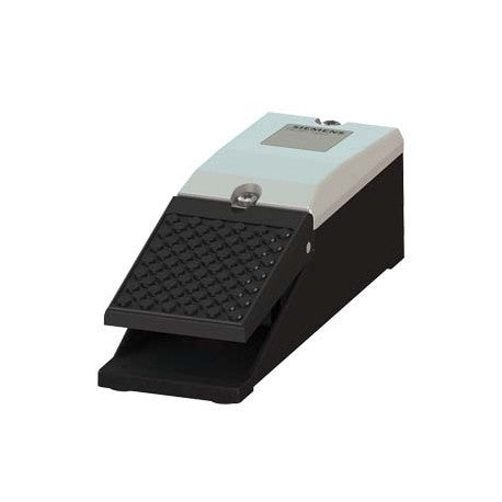 SIEMENS 3SB3 BOTON PULSADOR 22MM METAL NEGRO 1NA+1NC