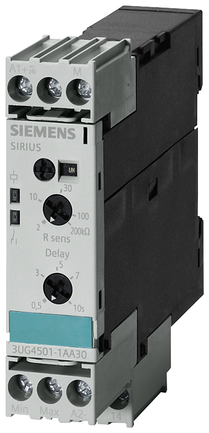 SIEMENS RELES ANALOG NIVEL LLENADO. 2-200KOHM 24..240VDC-AC 0.5 A