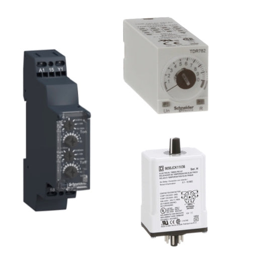 TDRPRO5100 SCHNEIDER TEMPORIZADOR MULTIFUNCION 12-240VAC 2P2T