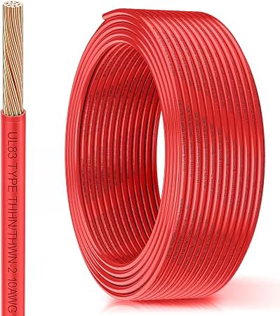 CONDUMEX CABLE NYLON 4 AWG ROJO THHN ROLLO 100 MTS