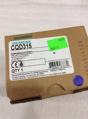 SIEMENS INTERRUPTOR CQD 2P 40A 480/277V 14KA DIN