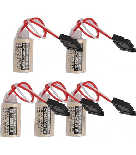 SANYO/FDK CR14250SE PLC/CNC LITHIUM BATTERY 3V W/CONNECTOR