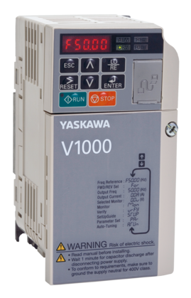 YASKAWA VARIADOR V1000 3HP 440VAC USO GENERAL