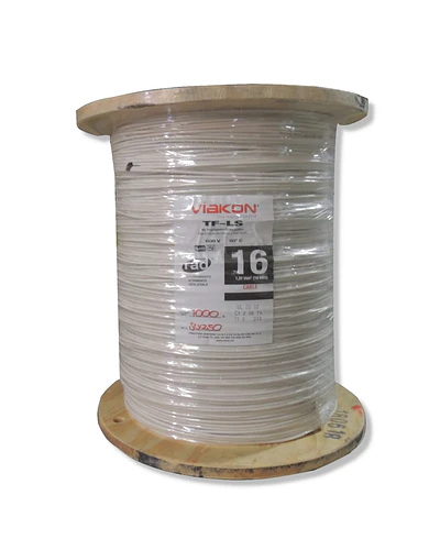 VIAKON CABLE NYLON 12 AWG BLANCO CARRETE 1000