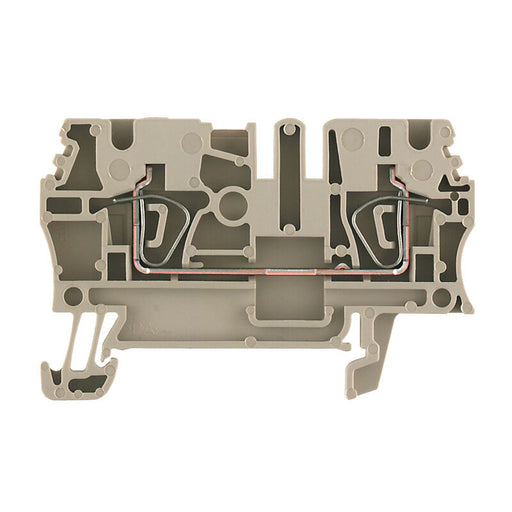 WEIDMULLER CLEMA DE PASO ZDU 2.5-2 250V BEIGE