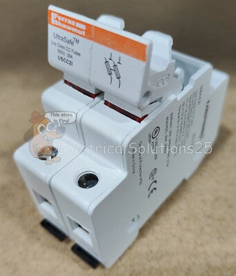 BUSS PORTAFUSIBLE MODULAR CLASE M 3P 600VCA