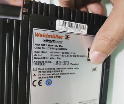 WEIDMULLER PRO PRO TOP1 960W 48V 20A