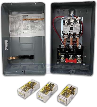 SQUARE D ARRANCADOR MAGNETICO 3P 3HP 220V NEMA1