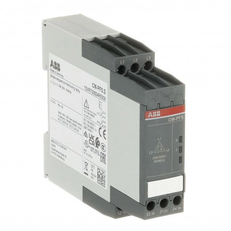 ABB CM-PFS.S THREE-PHASE MONITORING RELAY 2C/O L1-L2-L3=200-500VAC 50/60HZ