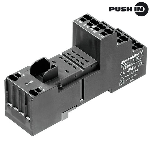 WEIDMULLER BASE PARA RELE SCM-I 4CO P