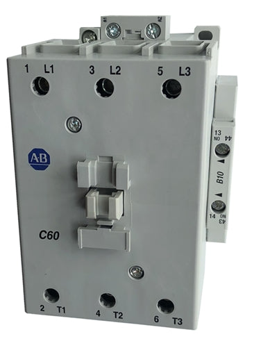 ALLEN BRADLEY CONTACTOR IEC 60A 3P 24VDC COIL 1NO