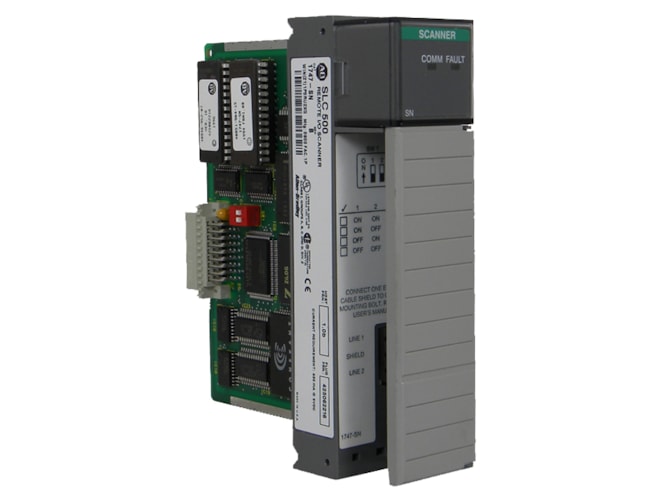 ALLEN-BRADLEY SLC-500 REMOTE I-O SCANNER MODULE