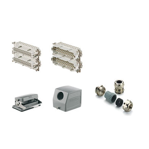 WEIDMULLER TOMACORRIENTE 48 P. 1 G. /TAPA HDC-KIT-HE 48.150