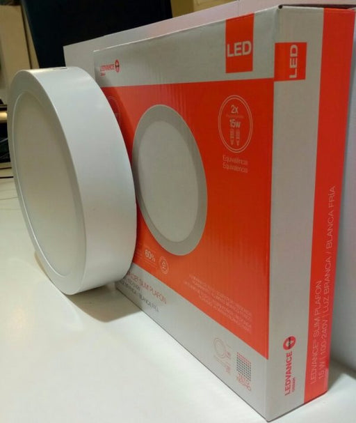 LEDVANCE LAMPARA LED PLAFLON CUADRADO 24W 6500K BCO