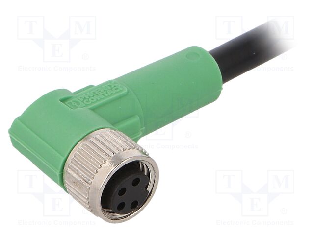 PHOENIX CONTACT CABLE M8 4P HEMBRA CODO 3MTS 4HILOS PVC CODIF-A
