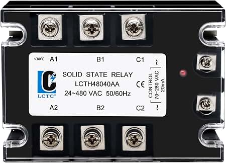 FINDER RELEVADOR ESTADO SOLIDO 24VDC 480VAC 30 A TRIFASICO