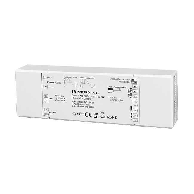 FINDER LAMPARA LED 12.48V AC DC 6W PUSH IN