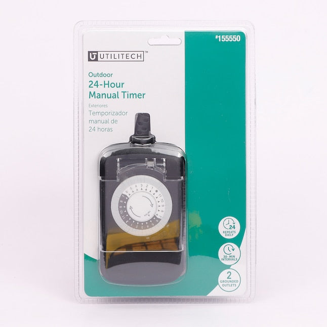 TORK INTERRUPTOR DE HORARIO 24 HORAS 15AMP 125V