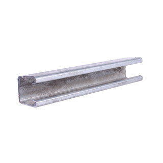 CROSSLINE UNICANAL PERFORADO 4CM X 2CM X 3.05MTS CAL14 FIERRO GAL