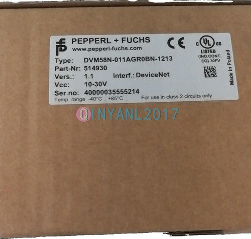 PEPPERL+FUCHS ECN30PL-02A1A-X1:NN ROTARY ENCODERS ABSOLUTE