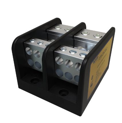 ILSCO BLOCK DE 2 ENT 12-2/0 Y 6 SAL 14-2AWG 3P PDB26203