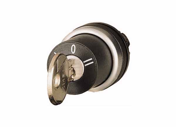 MOELLER SELECTOR DE LLAVE 3 POS C/RETENCION CERRADURA MS2
