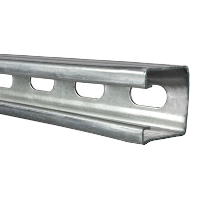 CROSSLINE UNICANAL PERFORADO 4CM X 4CM X 3.05MTS CAL14 FIERRO GAL