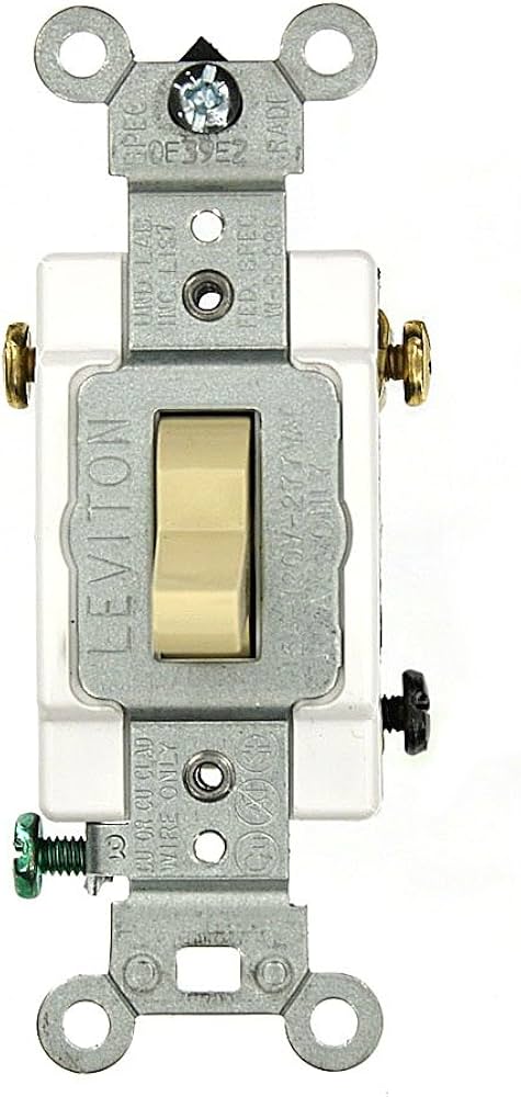 LEVITON INTERRUPTOR DECORA COMERCIAL 3VIAS 15A 120/277V MARFIL