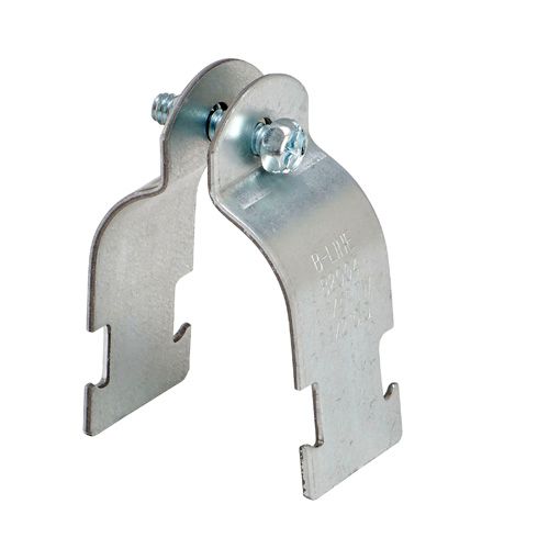CROSSLINE ABRAZADERA UNICANAL P/TUBO 1" GALVANIZADO INMERSION EN