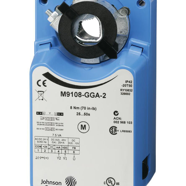 JOHNSON CONTROLS M9108-GGA-2 ELECTRIC ACTUATOR 24V
