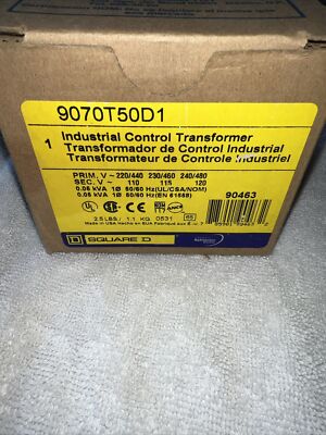 TRANSFORMADOR DE CONTROL 1F 50VA 220/440V SEC 36VCA