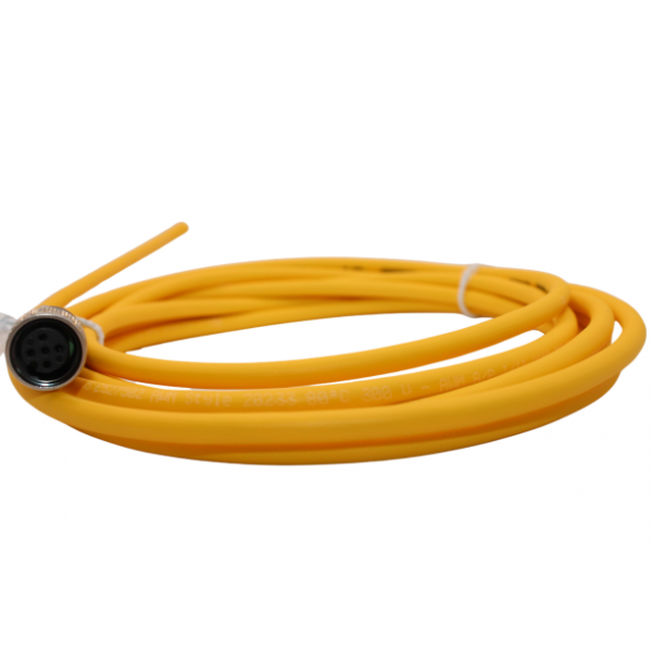 PILZ PILZ PSEN OP CABLE AXIAL M12 CABLE DE CONEXION PUR AMARILLO