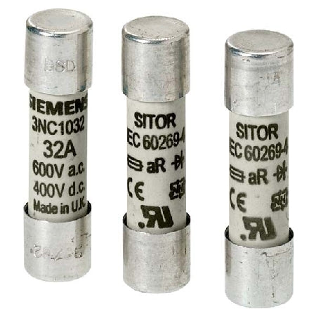 SIEMENS FUSIBLE CILINDRICO SITOR 14X51MM 6A AR UN AC 690V UN DC