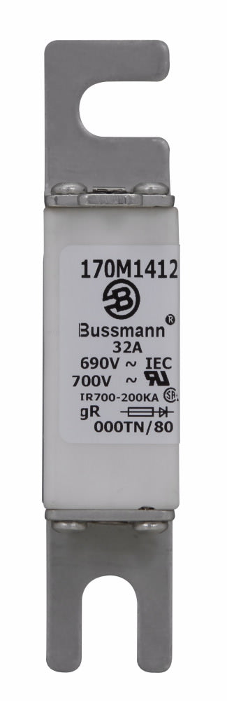 BUSS FUSIBLE SEMICONDUCTOR 125A 690V 170M1368